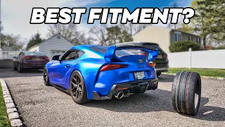 WATCH Before You Buy Wheels For Your MK5 Supra *Best Fitment Specs*