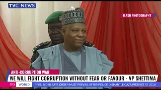 We Will Fight Corruption Without Fear Or Favour - VP Shettima