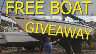 FREE BOAT GIVEAWAY - OPEN TO EVERYONE, JUST APPLY