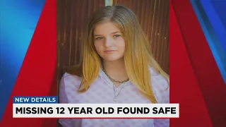 Missing 12-year-old found safe after extensive search