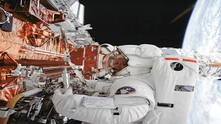 Astronaut Kathryn Thornton Spacewalk Reel (STS 61, EVA 2 and EVA 4)