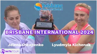 G.Minnen & H.Watson vs L.Kichenok & J.Ostapenko - awarding the champion with many emotions