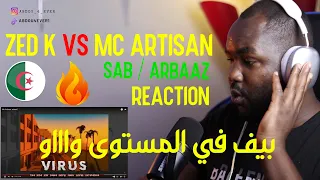 Mc Artisan Vs Zedk (THE BEEF)🇩🇿❤️ 🔥🔥