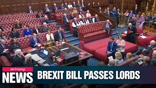 Bill to delay no-deal Brexit passes House of Lords