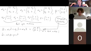 Phys  137B #27 Dirac equation, spin