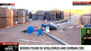 Dead bodies found in Vosloorus, Durban amid continuing unrest