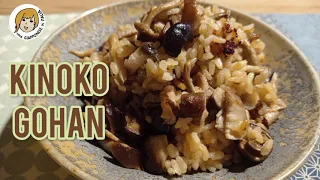 KINOKO GOHAN (Riso e Funghi alla giapponese) - un trucco per fare diventare i funghi più saporiti