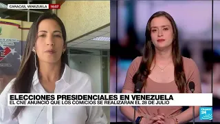 Informe desde Caracas: Venezuela celebrará elecciones presidenciales el 28 de julio