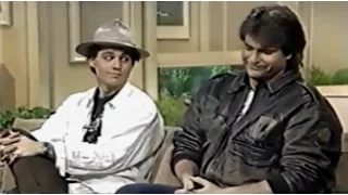 Johnny Depp and Peter DeLuise on NBC News Today (1988 Interview)