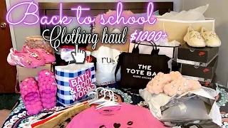 $1000 BACK TO SCHOOL HAUL 2022! (Pink,Jordan’s, Fashion Nova)