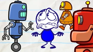 Pencilmates Goes Time Travelling!! - Pencilmation India | Animation | Cartoons | Pencilmation