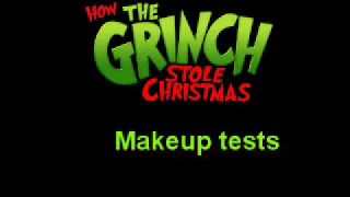 grinch 2000 makeup test