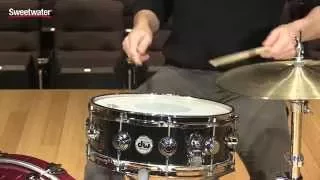 DW Collector's Series Lacquer Snare Review by Sweetwater