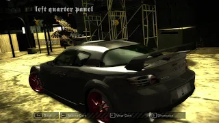 NFS Most Wanted (2005) REMOVED CONTENT : Mazda RX8 SPEED T (Mia's car ?)