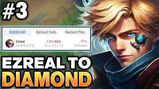 The Story of the 97% winrate Ezreal - Ezreal Unranked to Diamond #3 | League of Legends