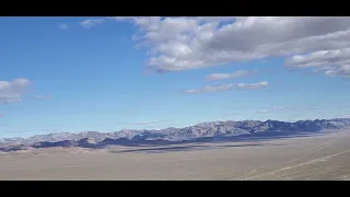 Video Above a Sonic Boom near Extraterrestrial Highway and Area 51