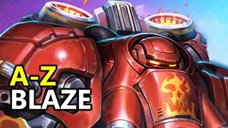 ♥ A - Z Blaze - Heroes of the Storm (HotS Gameplay)