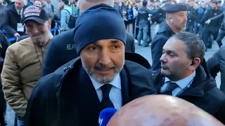 LUCIANO SPALLETTI all’anteprima del FILM SCUDETTO | TIFOSI in delirio per il suo arrivo💙🤩