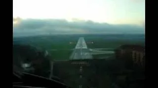 Cessna Sovereign landing Berlin