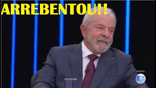 LULA ARREBENTOU NA SABATINA DO JORNAL NACIONAL