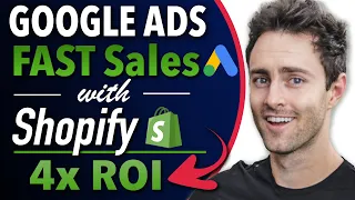 Google Ads Shopify Dropshipping Tutorial | How to Get Sales at 4x ROI (SUPER Easy | Step-by-Step)