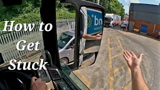 Truck Store Deliveries Are NOT For EVERYONE! #truckdriver