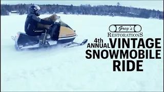 Vintage Snowmobile Ride 2023!