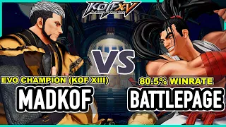 KOF XV 🔥 Madkof (Goenitz/Antonov/Ralf) vs Battlepage (Haohmaru/Ryo/Krohnen)