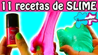 Testing 11 SLIME recipes from my SUBSCRIBERS 💧SUPERMANUALIDADES💧