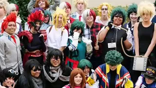 My Hero Academia photo shoot at Katsucon 2019