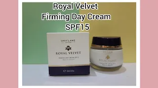 Royal Velvet Firming Day Cream SPF15 With Black Iris Infusion || Oriflame