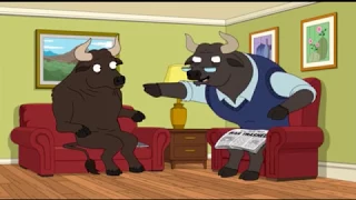 Family guy ● Bull destroys the clam