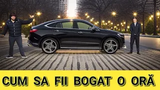 Cum să fii bogat o oră - Mercedes GLE 450 cdi COUPE NOU