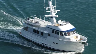 57' Northern Marine Trawler Yacht for sale.  Finishing Touches