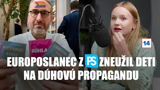 BUDE VÁM ZLE! Europoslanec Hojsík zneužil deti na dúhovú propagandu