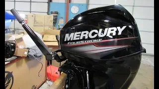 2017 Mercury 40HP 40ELHPT Outboard 20" Shaft 4 Stroke EFI