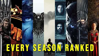 Every Season of GoT and HOTD Ranked