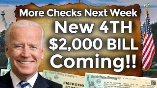 NEW 4TH BILL COMING!! 4TH STIMULUS CHECK UPDATE $2,000 Monthly Fourth Stimulus Package SSI SSDI