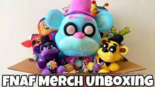 FNAF FUNKO MERCH UNBOXING | FNAF FUNKO SNAPS, FANVERSE FNAF PLUSH, TIE DYE FNAF PLUSH, AND MORE!