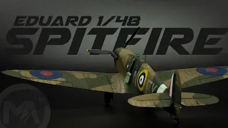 | FULLBUILD | Eduard 1/48 Spitfire Mk.Ia RAF - Aircraft Model