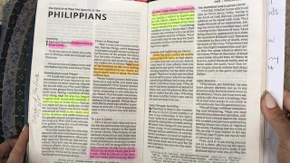 Reading the book of Philippians from the nkjv