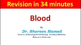 Revision of blood