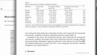 How to write the Results part 1