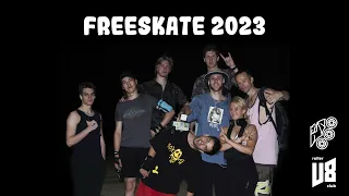 FreeSkate лето 2023! Устроили ночные гонки по центральному району Краснодара! Южный Фрискейт