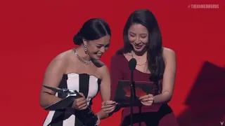 Fuslie & Valkyrae Present the 2022 Game Awards for "Innovation in Accessibility"