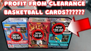 Can You Make Money Opening Basketball Cards on Clearance?