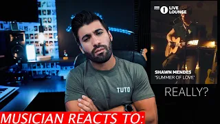 Musician Reacts To Shawn Mendes Summer of Love (Acoustic)