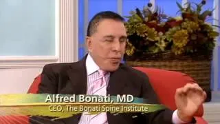 Dr. Alfred Bonati of the Bonati Spine Institute on NBC's Daytime show ; 8th show