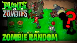 ¿Es posible terminar Plantas vs. Zombis con ZOMBIS ALEATORIOS?