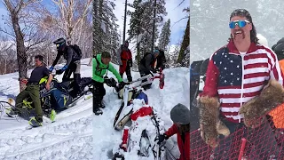 INSANE Snowmobile Wins/Fails #6 | 2024 Sled Fail Compilation